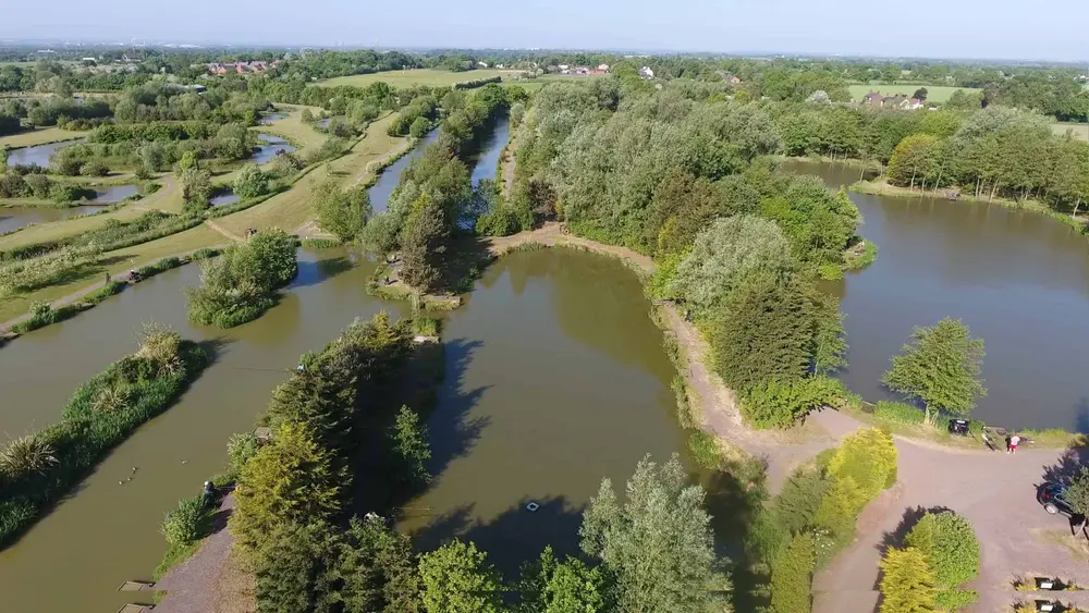 Piper & Willow Lakes at Partridge Lakes Fishery, Cheshire