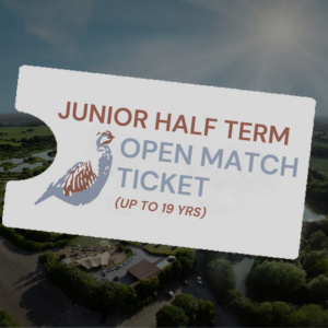 Half Term Junior Open Match - Covey 1 & 2 - Tuesday 17th February 2026 (Up to 19 yrs)